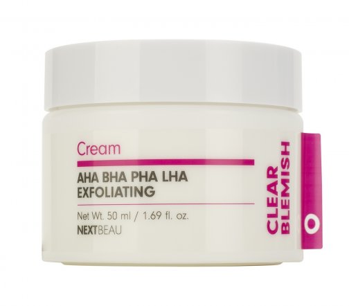 Nextbeau Clear Blemish Крем с кислотами Пилинг-формула 50мл