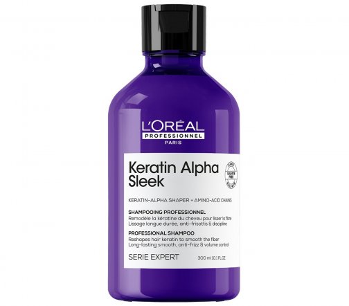 L'oreal Professionnel Keratin Alfa Sleek (Альфа-кератиновая гладкость) Шампунь для выпрямления волос