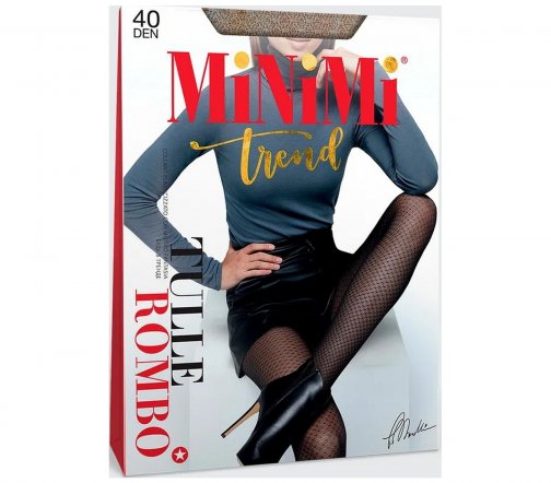 Minimi Колготки Trend Tulle Rombo 40 den