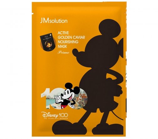 JMSolution Disney Маска тканевая питательная для лица с золотом и икрой 30мл