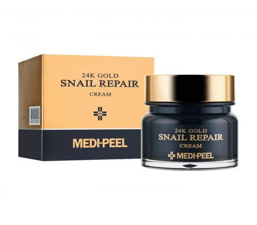 Medi-Peel 24K Gold Snail Крем-премиум для лица с золотом и муцином улитки 50мл