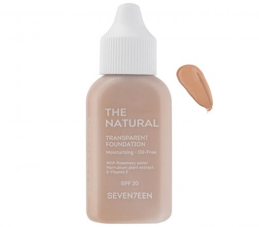 Seventeen Тональный крем с естественным покрытием The Natural Transparent