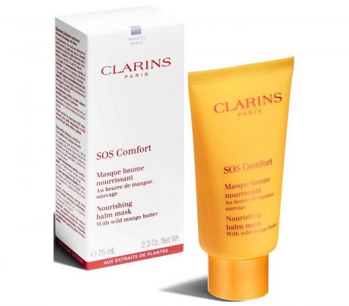 Clarins SOS Маска питательная для лица с маслом манго 75мл