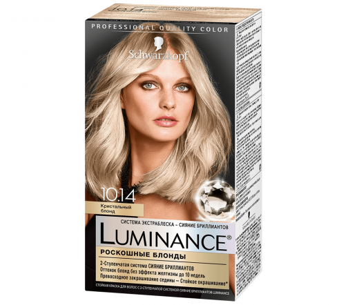 Schwarzkopf Luminance Краска для волос 10.14