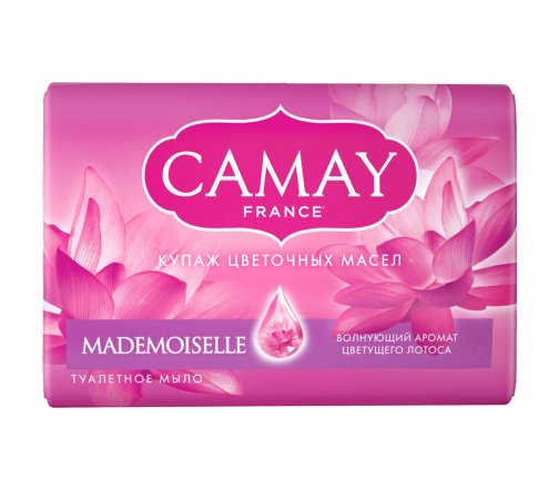 Camay Mademoiselle Мыло Цветущий лотос 85гр