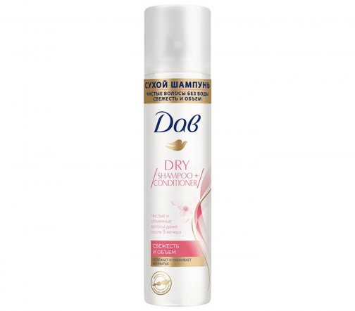 Dove Шампунь сухой Свежесть и объем