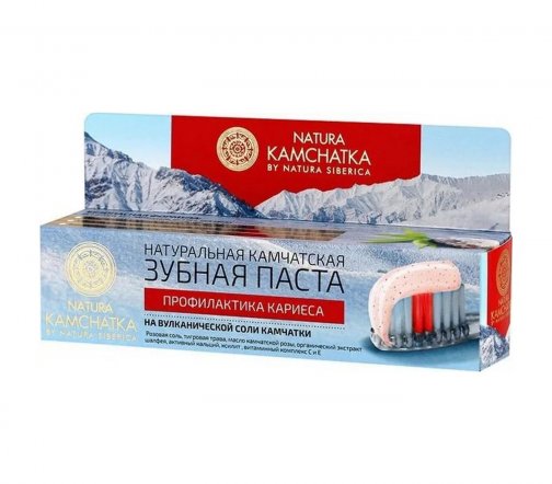 Natura Siberica Kamchatka Паста зубная натуральная Профилактика кариеса 100мл