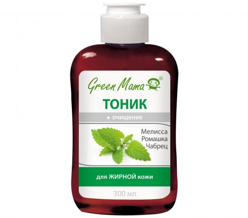 Green Mama Тоник для жирной кожи лица Ромашка 300мл