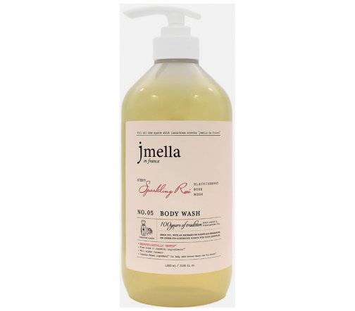 JMella in France Гель парфюмированный для душа Sparkling Rose (Сверкающая роза) 1000мл