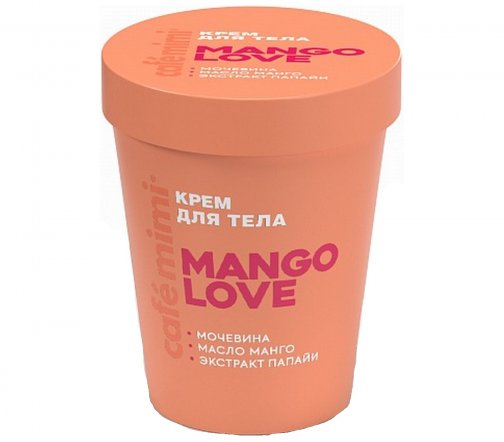 Cafe Mimi Colours Крем для тела Mango Love 200мл
