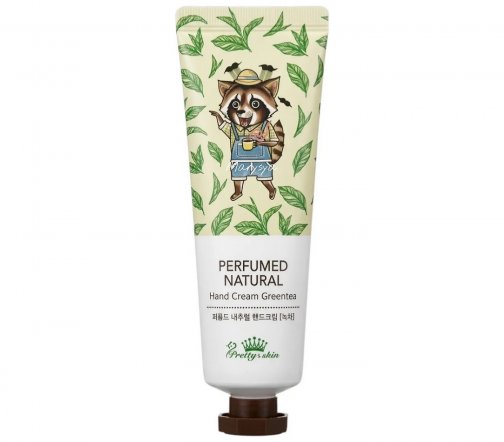 PrettySkin Perfumed Natural Крем парфюмированный для рук с экстрактом зеленого чая 30мл