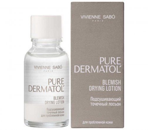 Vivienne Sabo SC Pure Dermatol (Чистая дерматология) Лосьон точечный подсушивающий 15мл
