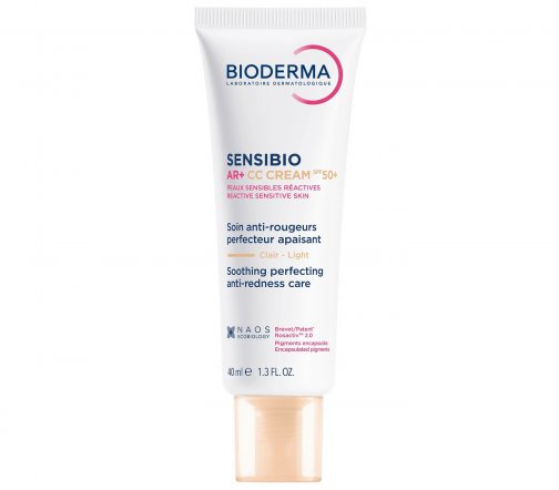 Bioderma Sensibio AR+ (Сенсибио AR+) CC-крем успокаивающий для чувствительной кожи SPF50+ 40мл