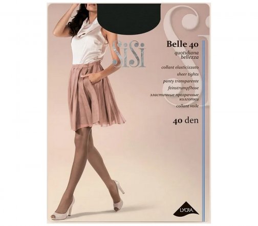 Sisi Колготки Belle 40 den 5-Maxi Черный