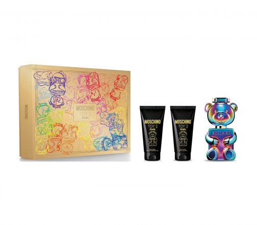 Moschino Toy 2 Pearl Набор Парфюмерная вода 50мл+Гель для ванны и душа 50мл+Лосьон для тела 50мл