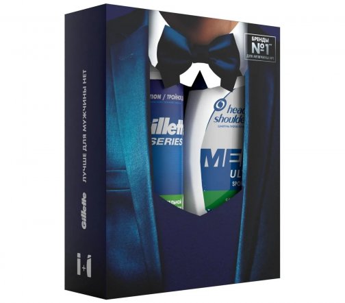 Head & Shoulders Набор Шампунь Sports Fresh 200мл+Gillette Пена для бритья 250мл