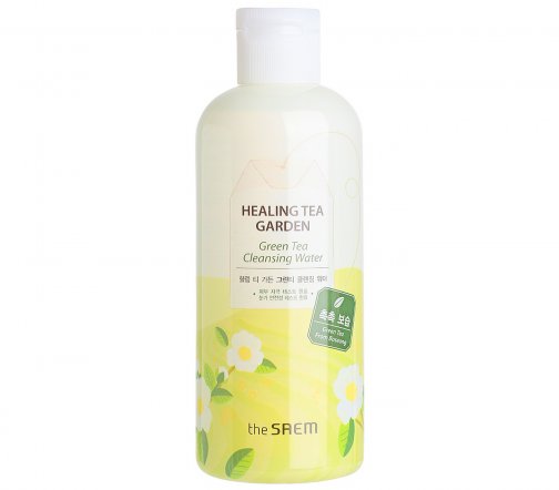 The Saem Healing Tea Garden Вода очищающая для снятия макияжа Green Tea 300мл