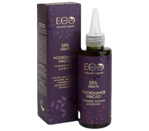EO Laboratorie Spa Karite Масло роскошное для волос Глубокое питание 150мл