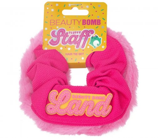 Beauty Bomb Набор Резинки для волос Fluffy Staff (Мягкая штучка) 2шт