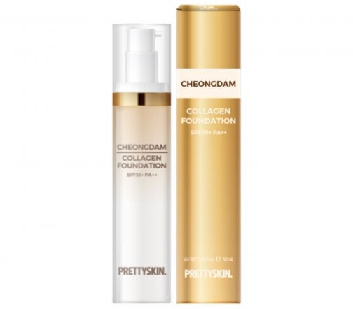 PrettySkin Cheongdam Collagen SPF38 Тональный крем с коллагеном 21