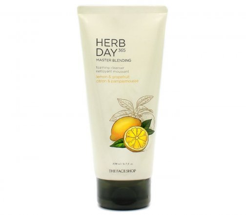 The Face Shop Herb Day 365 Master Пенка для умывания Лимон и грейпфрут 170мл