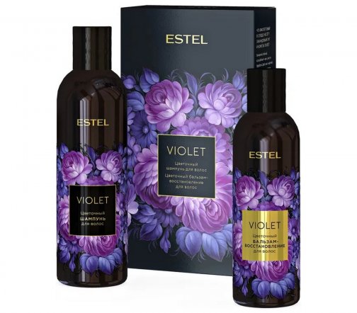 Estel Violet Набор Шампунь 250мл+Бальзам-восстановление 200мл