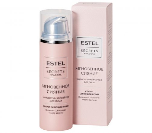 Estel Secrets Красота Сыворотка-хайлайтер для лица Мгновенное сияние 50мл