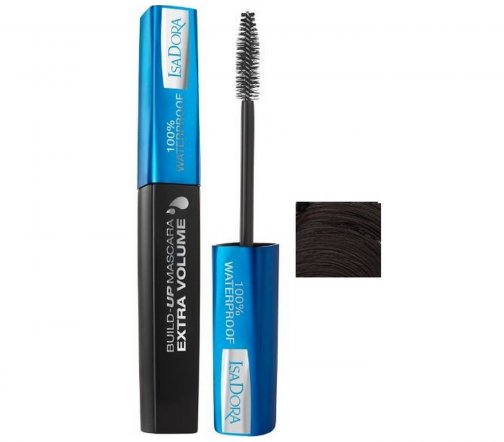 IsaDora Тушь водостойкая Build-Up Mascara Extra Volume 22 Black Brown