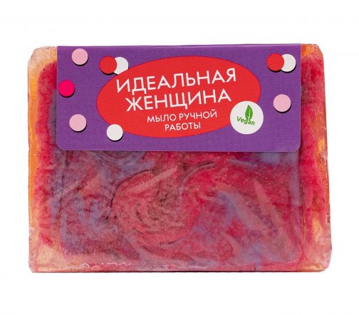 Мыловаров Мыло туалетное твердое Идеальная женщина 100гр