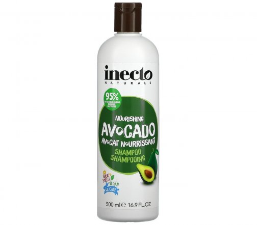 Inecto Naturals Шампунь питание с маслом авокадо 500мл