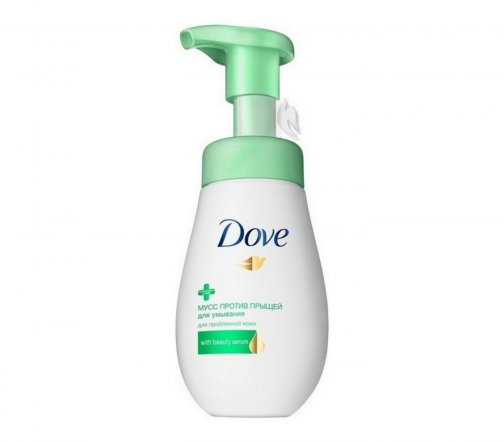 Dove Мусс для умывания против прыщей 160мл