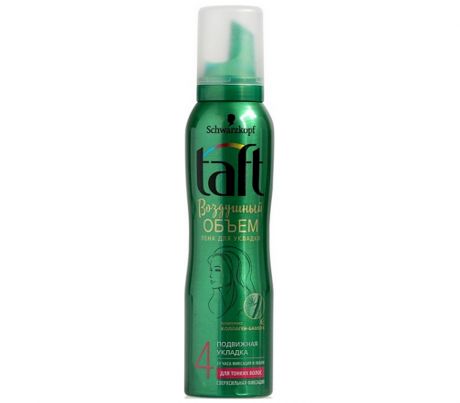 Schwarzkopf Taft Пена для укладки волос воздушный объем сверхсильная фиксация 150мл