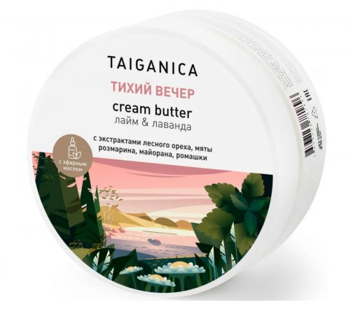 Taiganica Крем-баттер для тела Тихий вечер 150мл