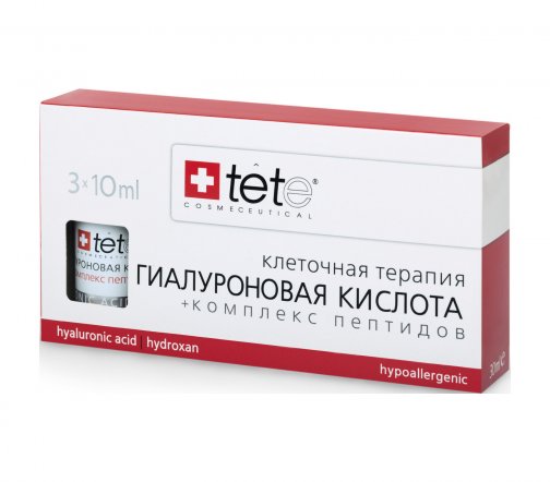 Tete Кислота гиалуроновая + Комплекс пептидов 30мл