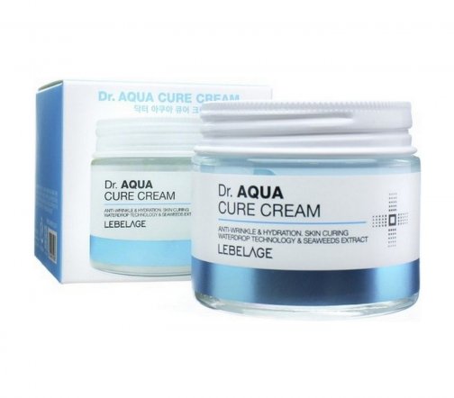 Lebelage Dr.Aqua Крем увлажняющий для лица с морскими водорослями 70мл