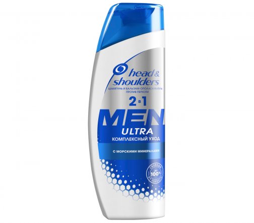 Head&Shoulders Men Шампунь и бальзам-ополаскиватель 2в1 Комплексный уход 400мл