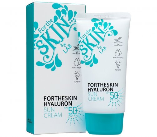 For The Skin Hyaluron Крем солнцезащитный с гиалуроновой кислотой SPF50+ 70мл