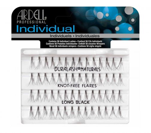 Ardell Individual Duralash Naturals Long Black Пучки ресниц безузелковые длинные