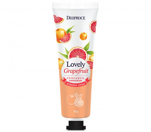 Deoproce Крем для рук Lovely Grapefruit Perfumed 50г