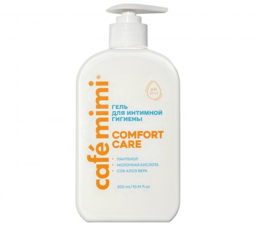 Cafe Mimi Colours Гель для интимной гигиены Comfort Care 300мл