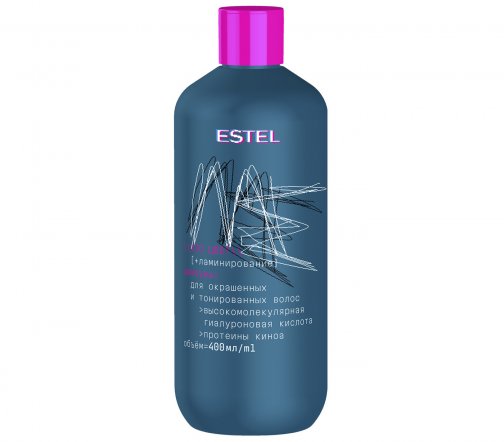 Estel Me Шампунь для окрашенных и тонированных волос Это цвет+ламинирование 400мл