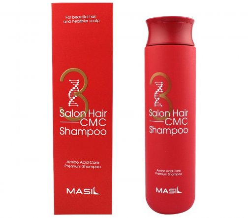Masil 3 Salon Hair CMC Шампунь восстанавливающий с керамидами 300мл