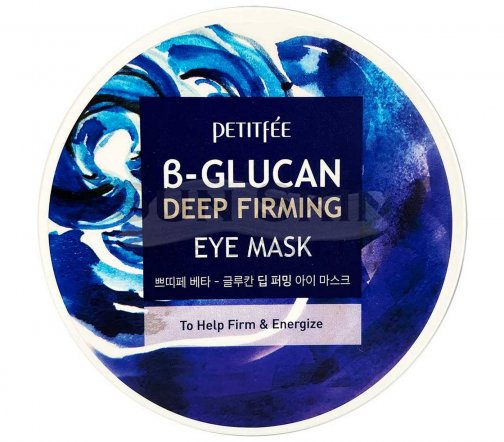 Petitfee Патчи тканевые для кожи вокруг глаз B-Glucan 70мл