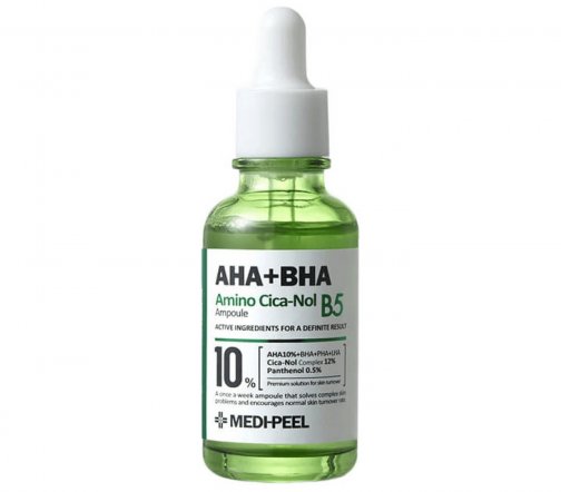 Medi-Peel AHA BHA AminoCica-Nol B5 Сыворотка с кислотами 10% и Cica-Nol 12% 30мл