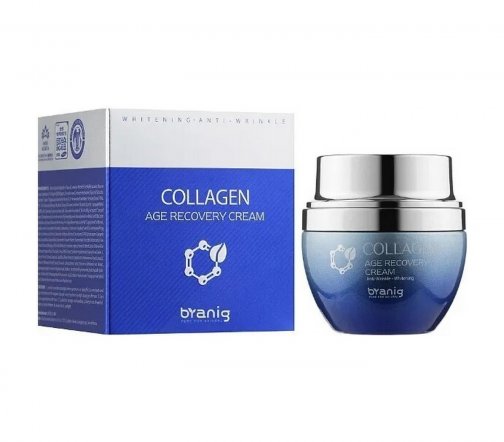 Branig Collagen Age Recovery Крем для лица восстанавливающий антивозрастной 50мл