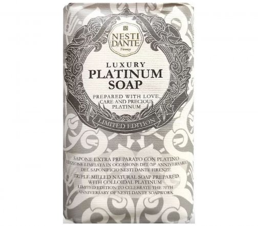 Nesti Dante Luxury Мыло Юбилейное Платиновое 250гр