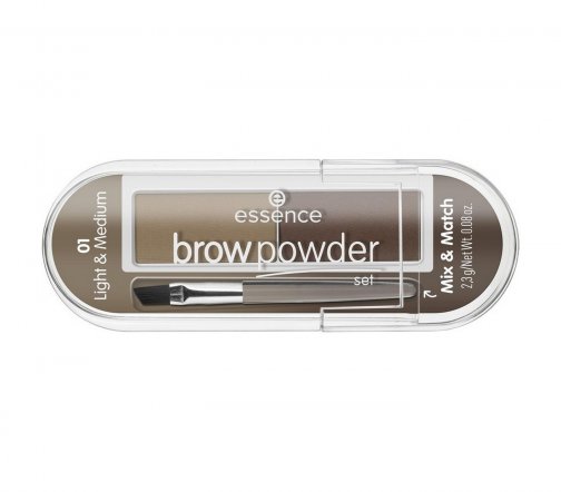 Essence Тени для бровей Brow Powder Set