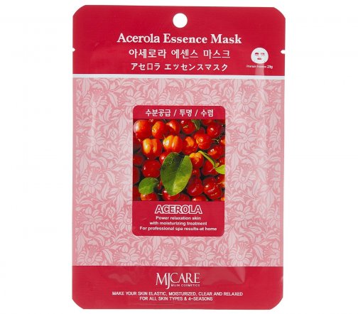 Mijin Essence Маска тканевая для лица Acerola 23гр
