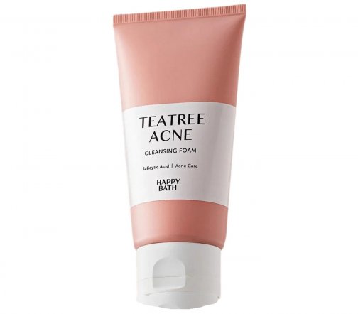 Happy Bath Пенка для умывания с экстрактом чайного дерева Teatree Acne 150мл