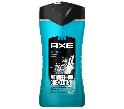 Axe Гель для душа и шампунь 2в1 Ice Chill 250мл